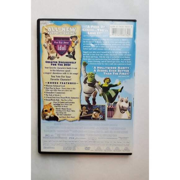 Dreamworks: Shrek 2 - DVD 2004 Fullscreen - Picture 5 of 6